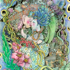 вечерний поцелуй