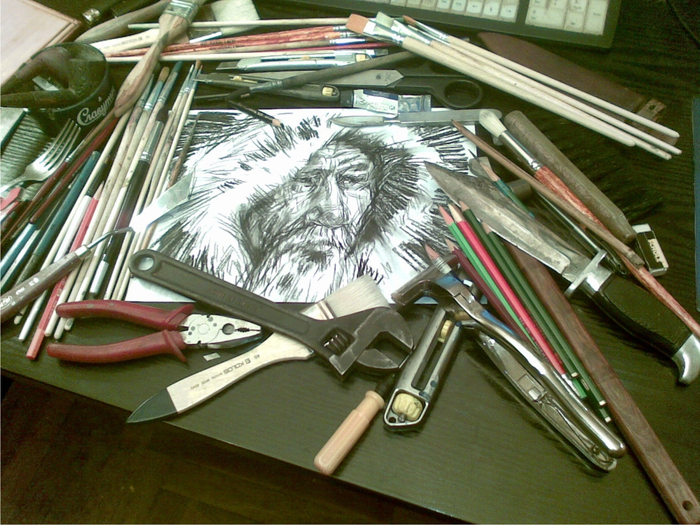 В тему про обложения работ фигнёй. Чукча - раз...