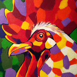 Поп-арт, Акрил