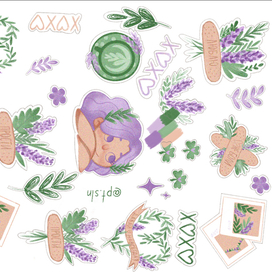 Весенний стикерпак