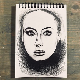 Портрет певицы