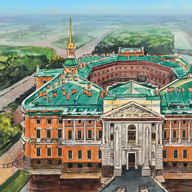 Иллюстрация и макет марки