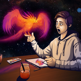 Разворот обложки тетради