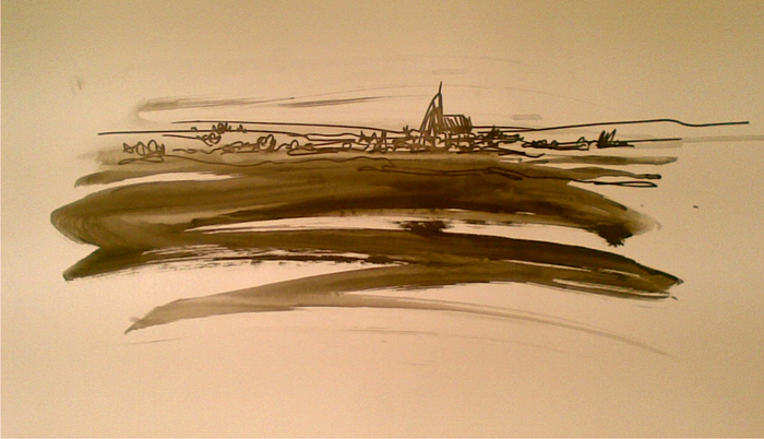 Пейзаж с ненужной доминантой