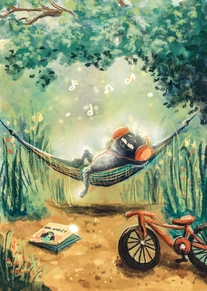 Иллюстрация к книге Шуша и Чумазека