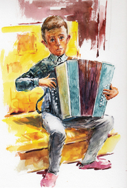 Юный баянист