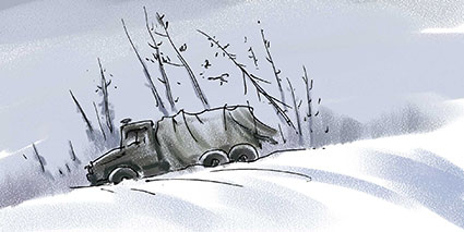 "Ворон" Е.Рудашевский  La Pensée Russe 2012г.