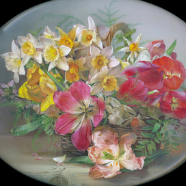 Тюльпаны и нарциссы