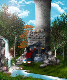 Девочка и звёздная башня