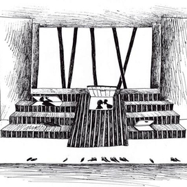 Эскиз декораций