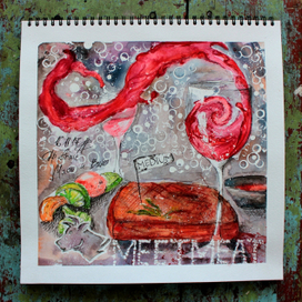 Мясо и Вино