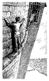 рисунок к повести "Старая крепость"