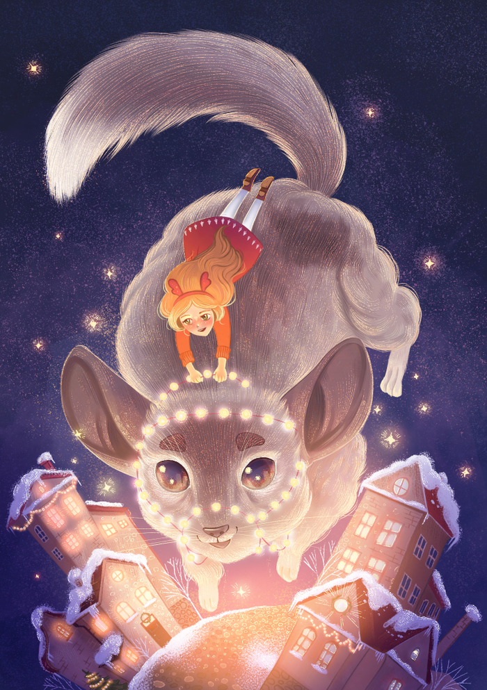 Новогодняя открытка