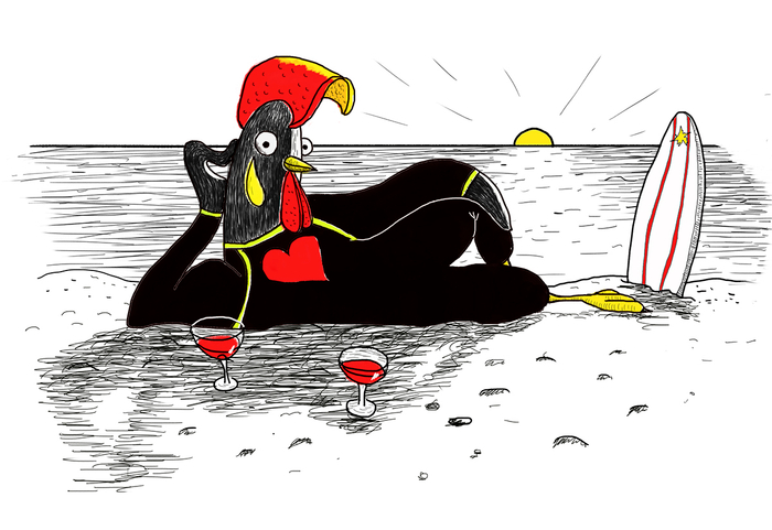 Португальский петух-барселуш.