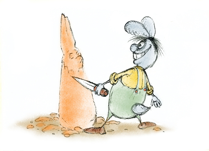 Ради искусства и морковки не жалко