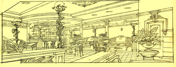 Интерьер кафе