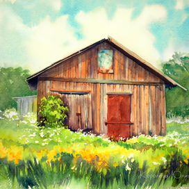 Старый сарай