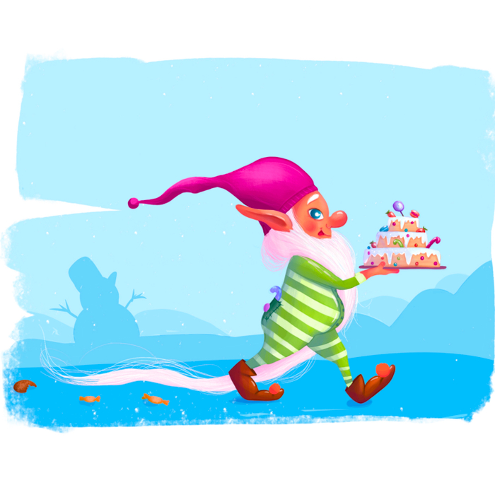 Гномик сладкоежка 