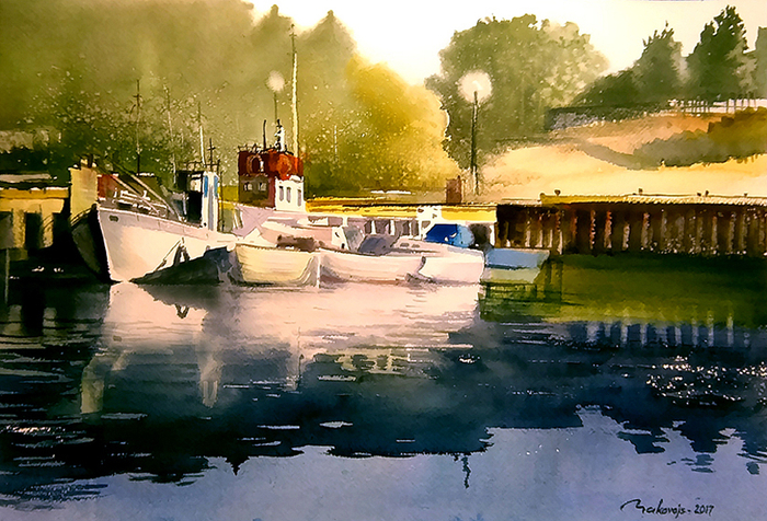 ,,Раннее утро в Йыэсуу-Нарва,,