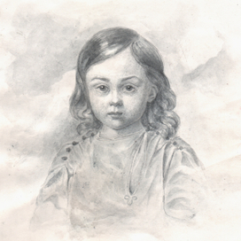 Гризайль, копия работы Карла Брюллова.