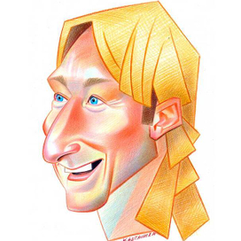 Шарж - Евгений Плющенко