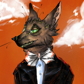 Сказочный волк