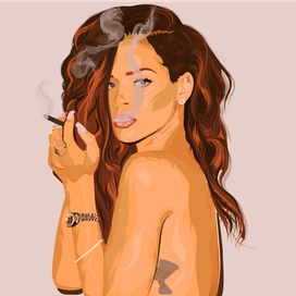 POP ART RIHANNA