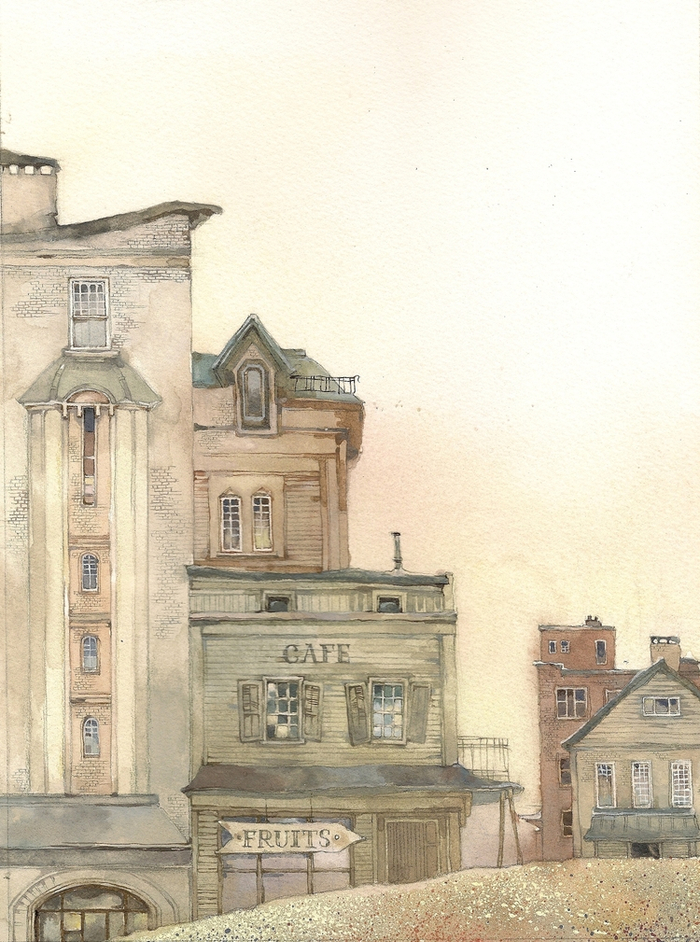 фрагмент обложки.............город