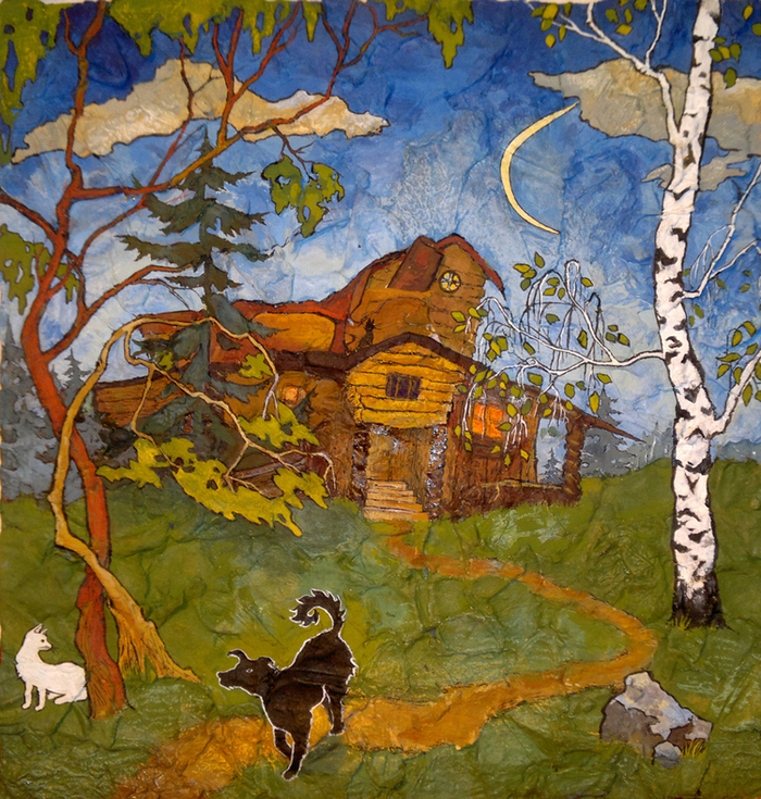 Домик в лесу.