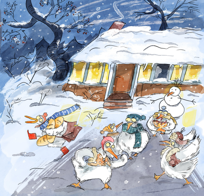 Пора зимних картинок)