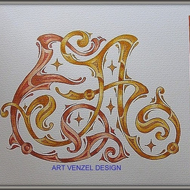 Вензель "Е.А."