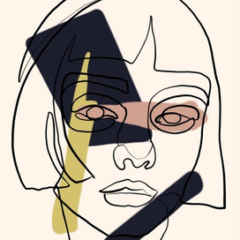 Контурный портрет #1