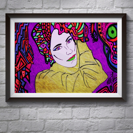 фиолетовая драма