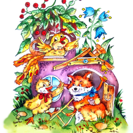 Для марафона весенние пушистики