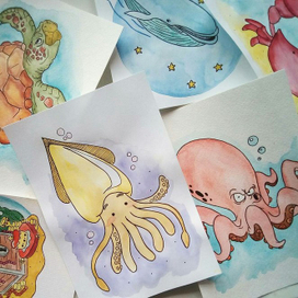 морской сет - sea life