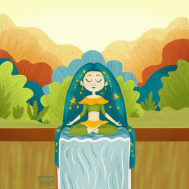 Дева, которая хранит тайну реки и носит звезды в волосах