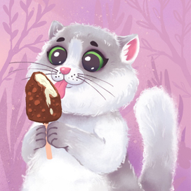 Мурлыка сладкоежка