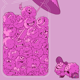 жизнь в малине медом не покажется