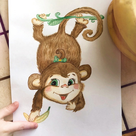 Озорная обезьянка 