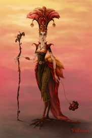 Райская птичка