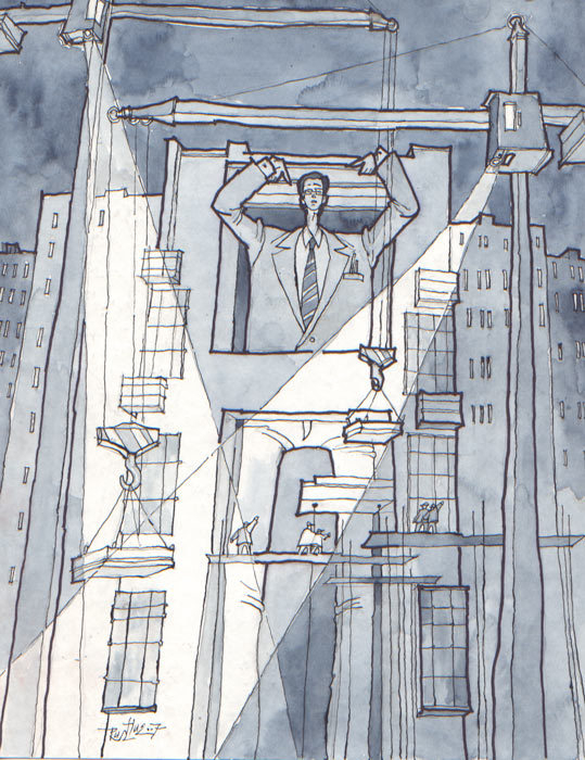 Графическая серия АРХИТЕКТОРЫ.