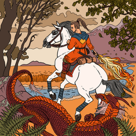 Rider and dragon