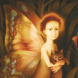 рисунок для книги  "Город света"