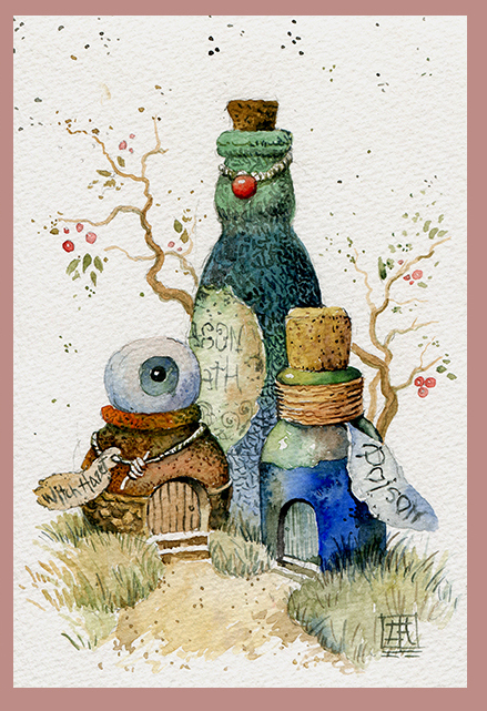 Акварельки-коротульки 8