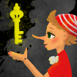 Золотой ключик или приключение Буратино.