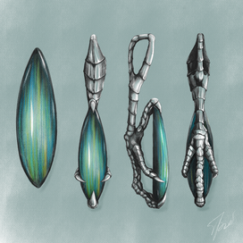 Вороний кулон