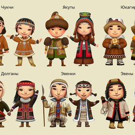 Костюмы народов Крайнего севера