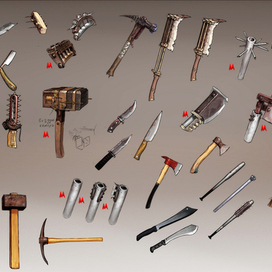 Концепт иконок оружия