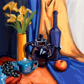 Стадик с натюрморта