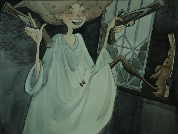 Пеппи ДлинныйЧулок. Привидение